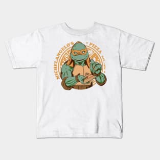 Michelangelo's Pizza Kids T-Shirt